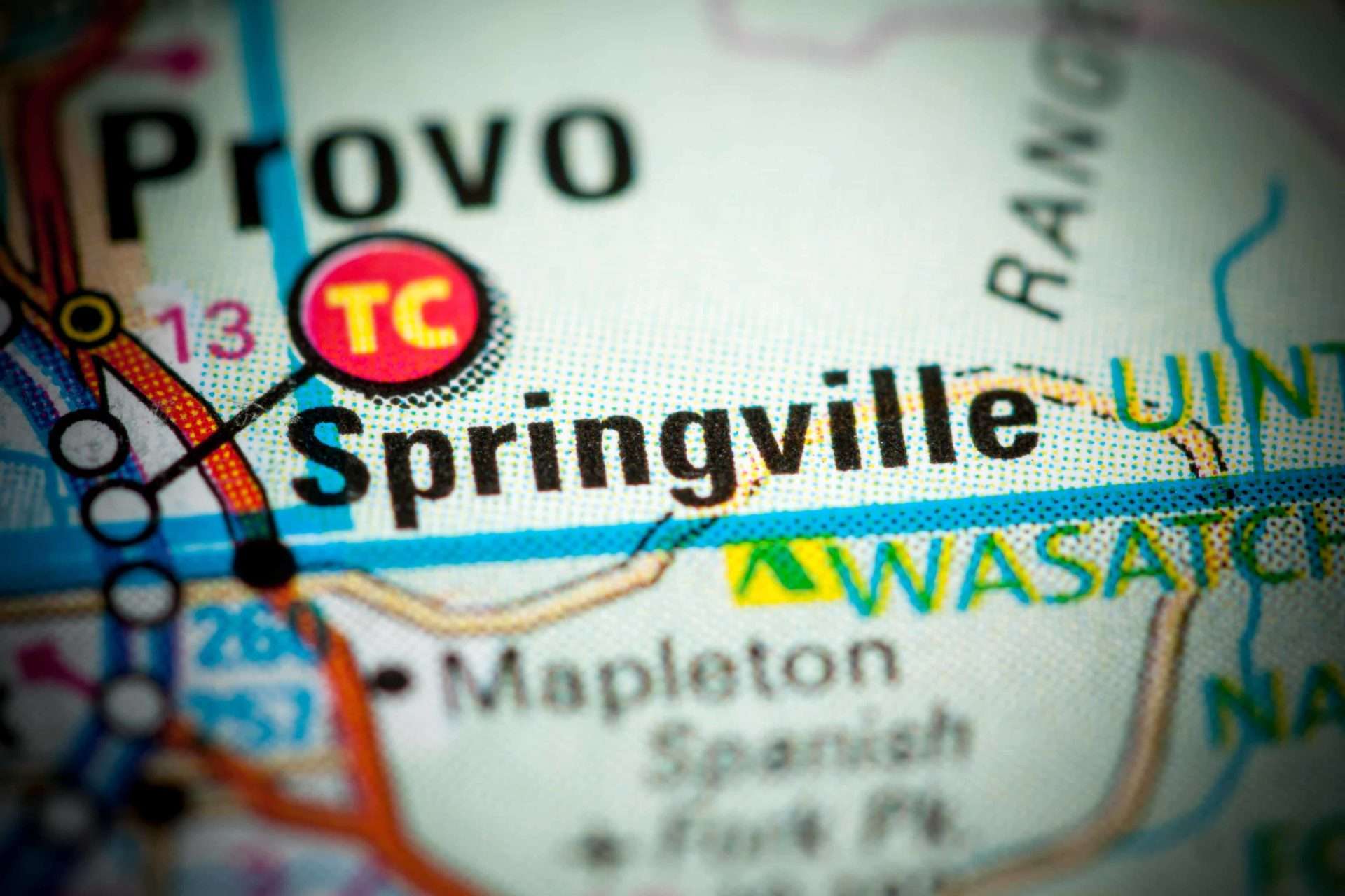Where is Springville UT Located
